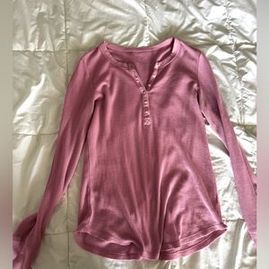 Aerie waffle knit Henley